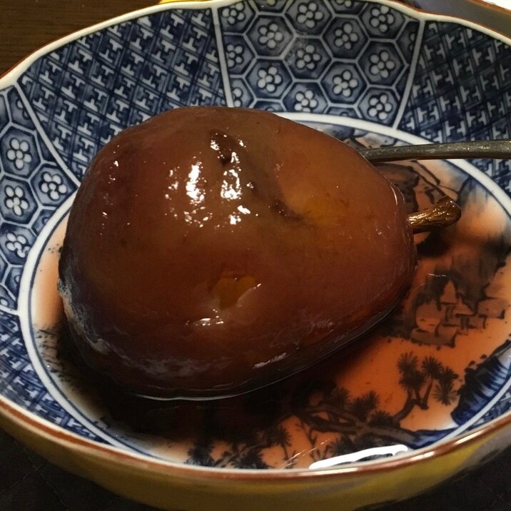 ラフランスのコンポート 洋梨赤ワイン煮